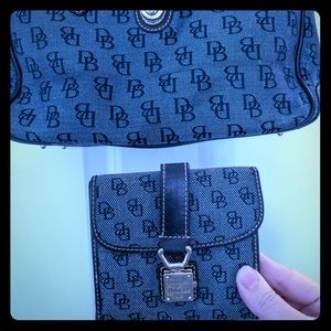 Dooney and Bourke bag and matching wallet